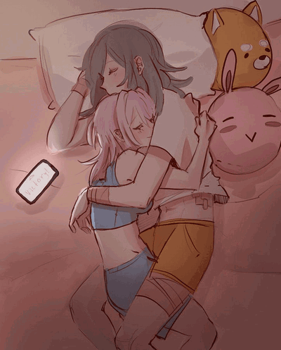 Stelle — One bed scenario on a school trip (Anypov) 