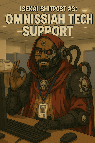 Isekai Shitpost #3: Omnissiah Tech Support