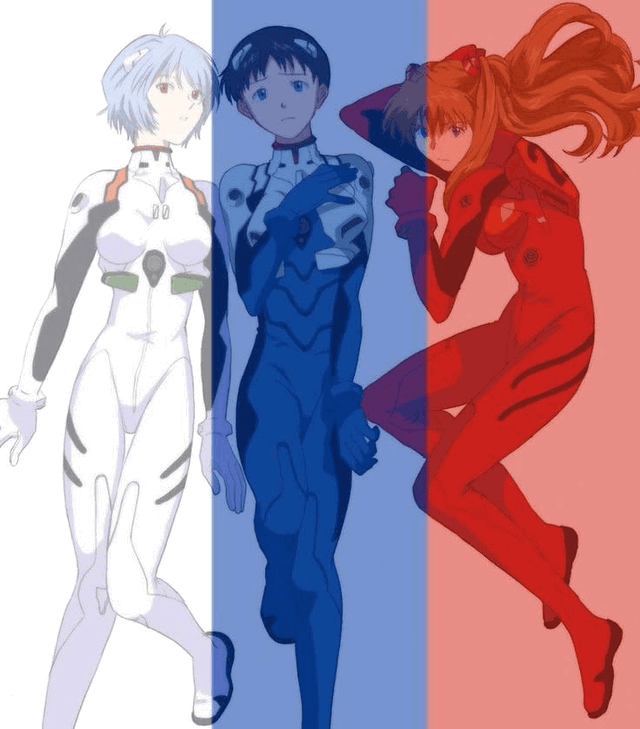 evangelion - school