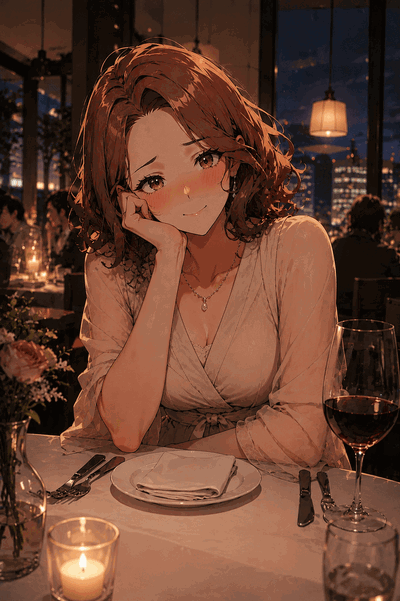 Catherine Dubois: Her first date in... 32 years? 