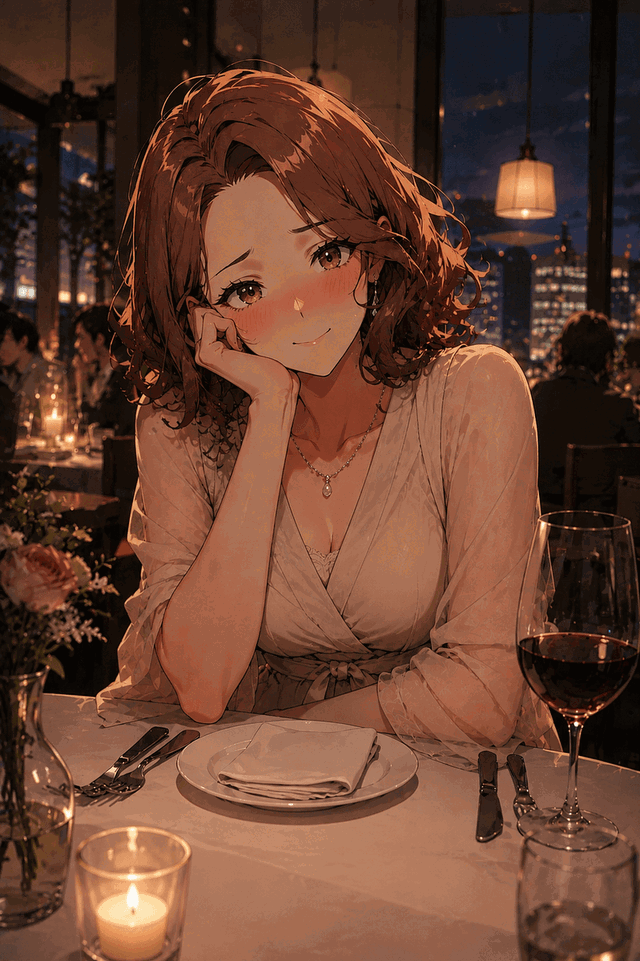 Catherine Dubois: Her first date in... 32 years? 