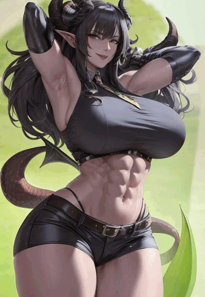 Tsundere demon queen