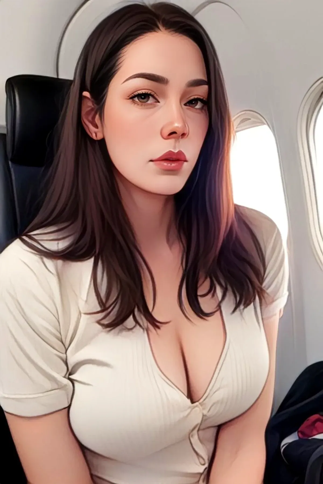 CEO in a public commercial flight: Amanda Wen