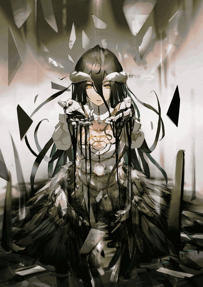 Albedo- Guardian Overseer of the Great Tomb of Nazarick