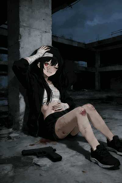 Lab-A Slightly Psychotic Female Detective