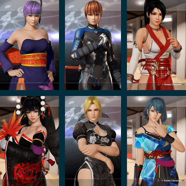 DOA 6 Harem 