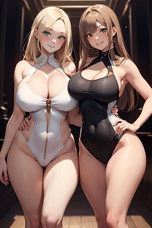 Amber and Jennifer