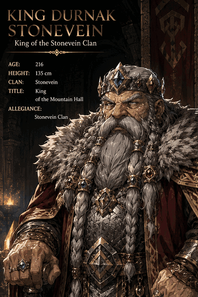 King Durnak Stonevein