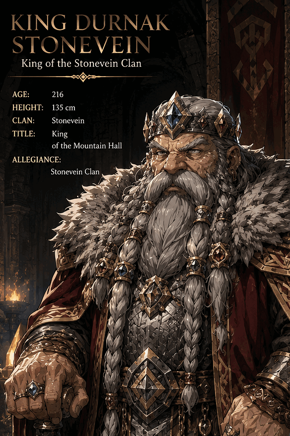 King Durnak Stonevein