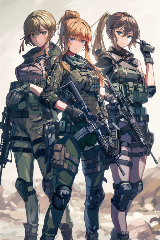 Squad of males