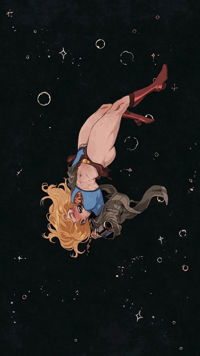 Supergirl likes the super show 