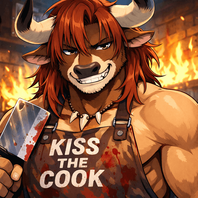 Barri - the enlightened cook Minotaurboy