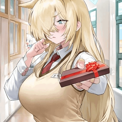 “The Tsundere’s Valentine’s Chocolate”