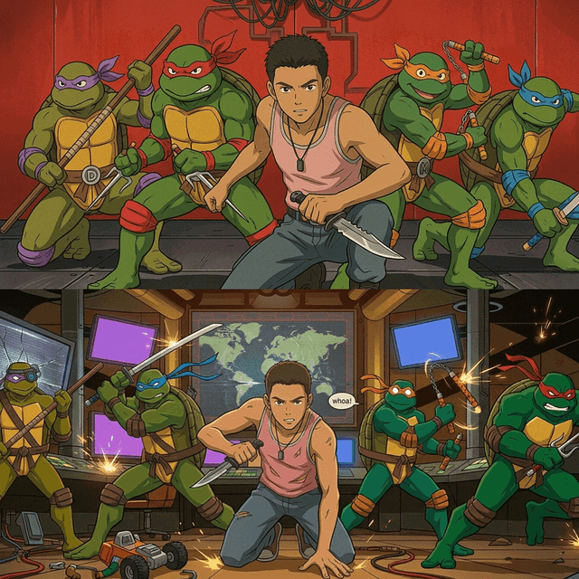 TMNT: Turtles Forever (RPG)
