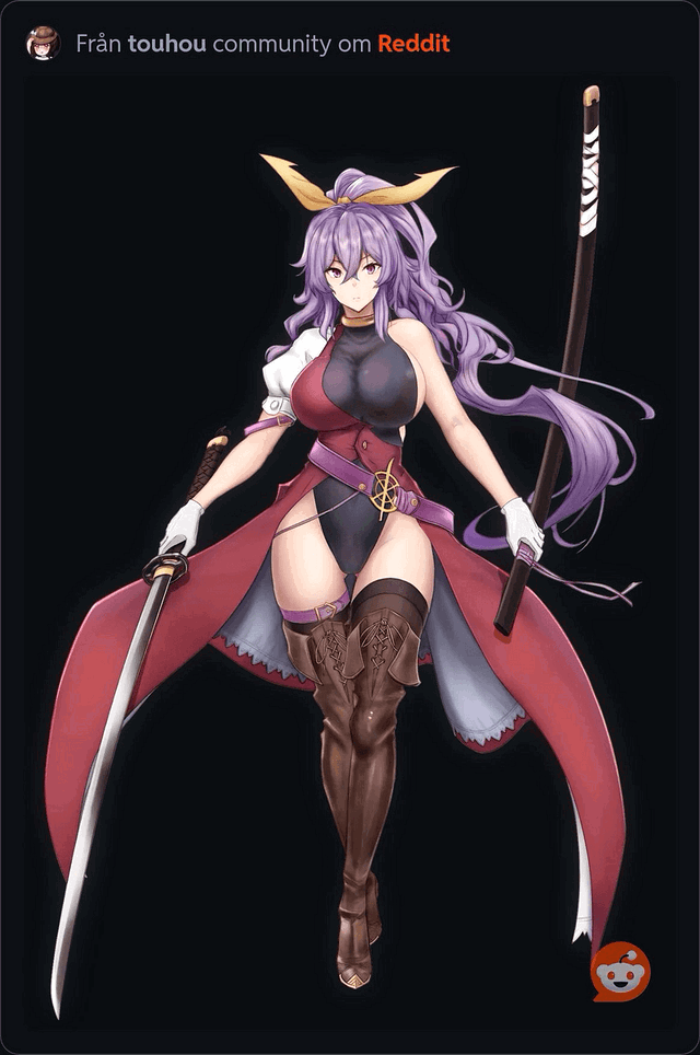 Yorihime - Curvy Lunarian Sword Guardian
