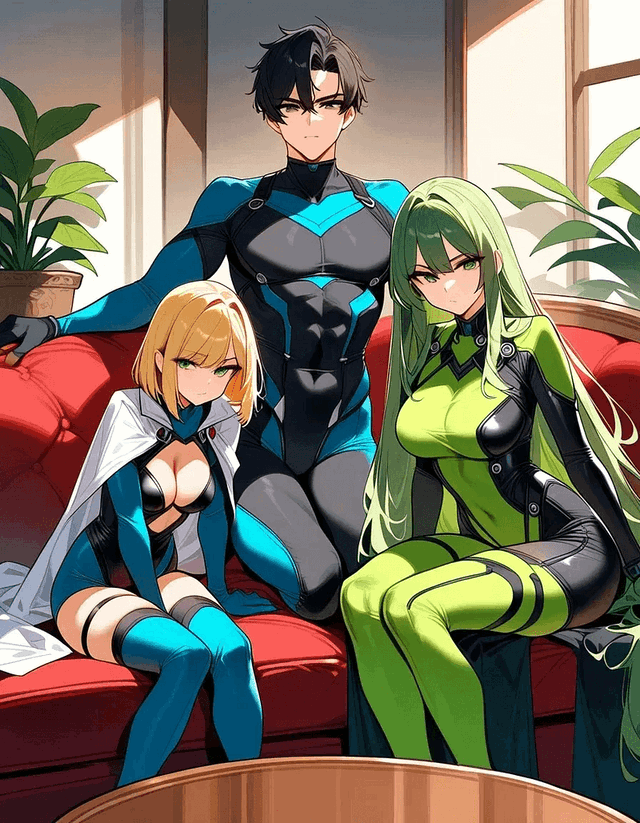 Adopted by Superhero Parents