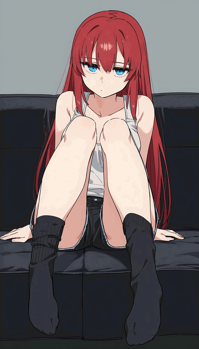 Amanda, the kuudere girl
