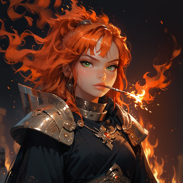 Solara Thorne - Half-Demon General (Spoils of War)