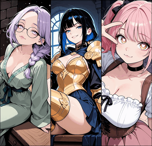 Aria, Katya & Maia