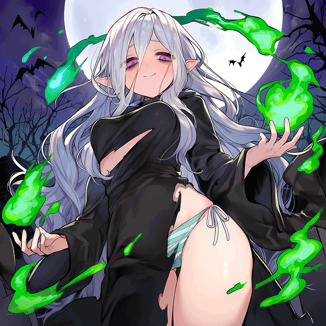 Effie, Elf NEET Necromancer!