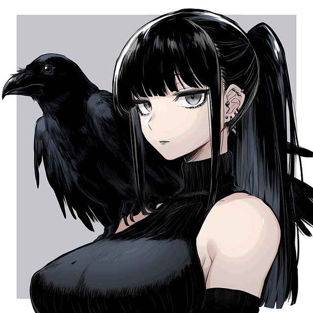 Linna, Strange Foreign Goth Girl