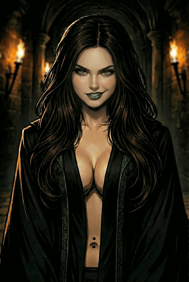 Morgana Nevermore - Dangerously Beautiful Slytherin