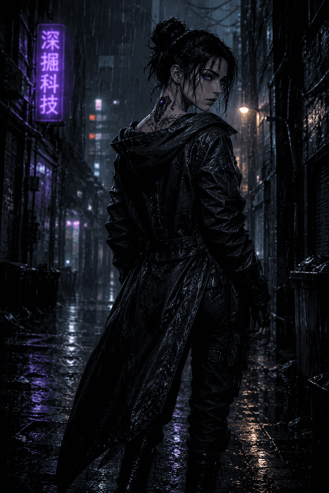 Nyra, Your mean cyberpunk sister.