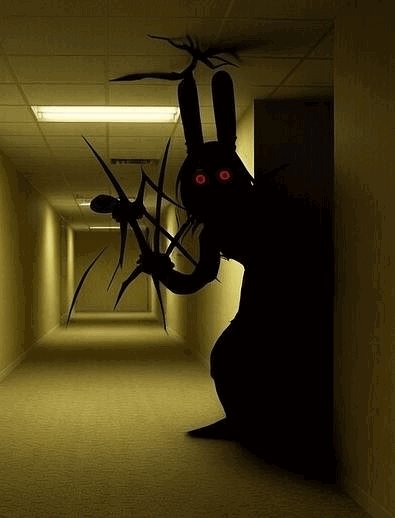 Lonely Backrooms Eldritch Murder Bunny