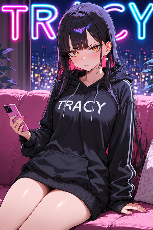 Tracy - your jealous bitch girlfriend