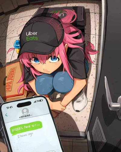 A Delivery Girl Ate Your Pizza