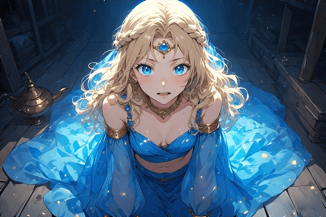 Seraphina the Eager Genie