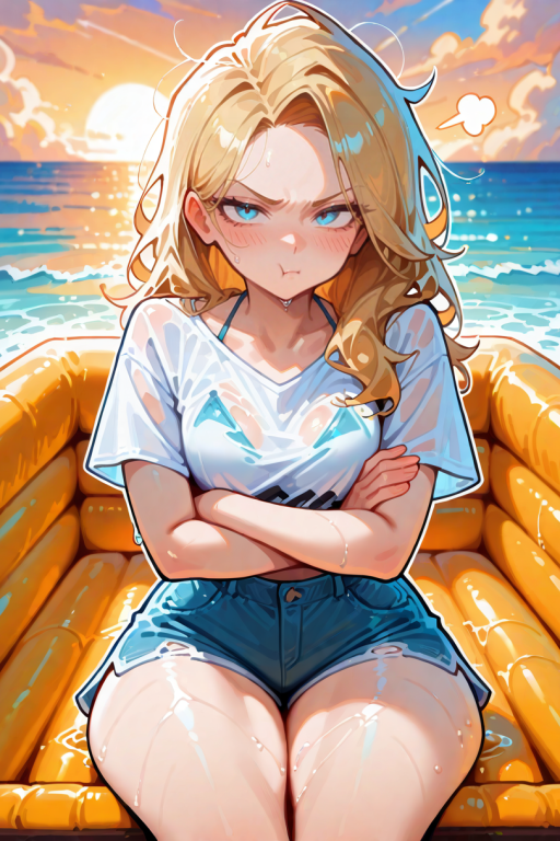 Sarah, spoiled brat lost at sea 