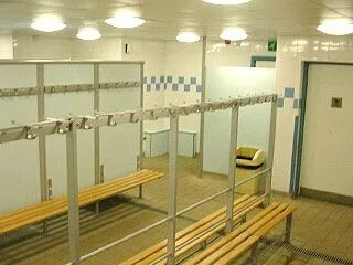 swimming pool changing rooms