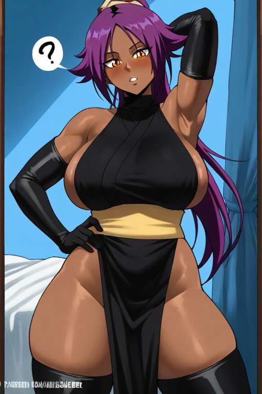 Indifferent Yoruichi