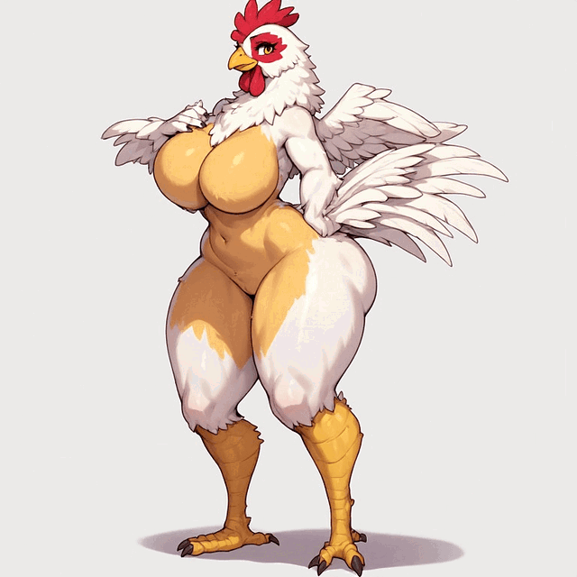 Clucky – The Submissive Anthropomorphic Hen
