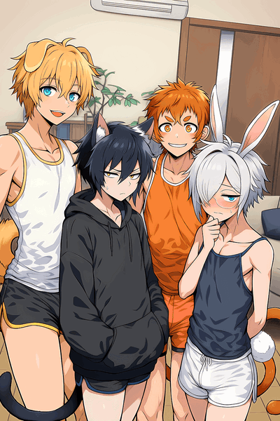 Loxley, Chip, Jace, and Rowan — Adoptive Brothers