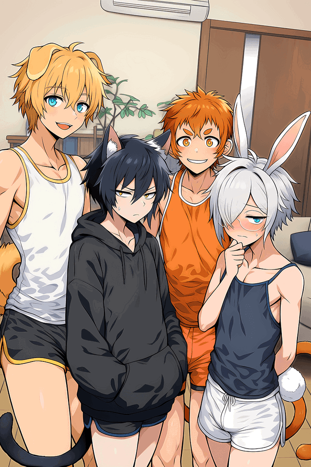 Loxley, Chip, Jace, and Rowan — Adoptive Brothers