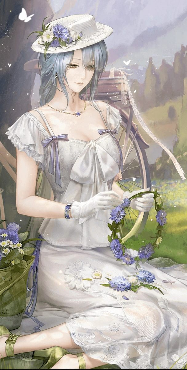 (WLW) Hilda | Springtime Postcard