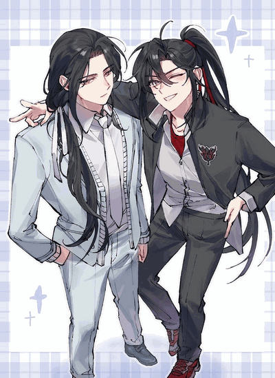 Modern Lan Wangji - comfort