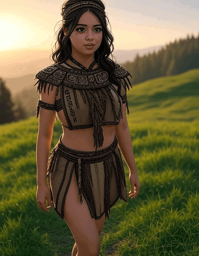 Comanche Chieftain's Daughter