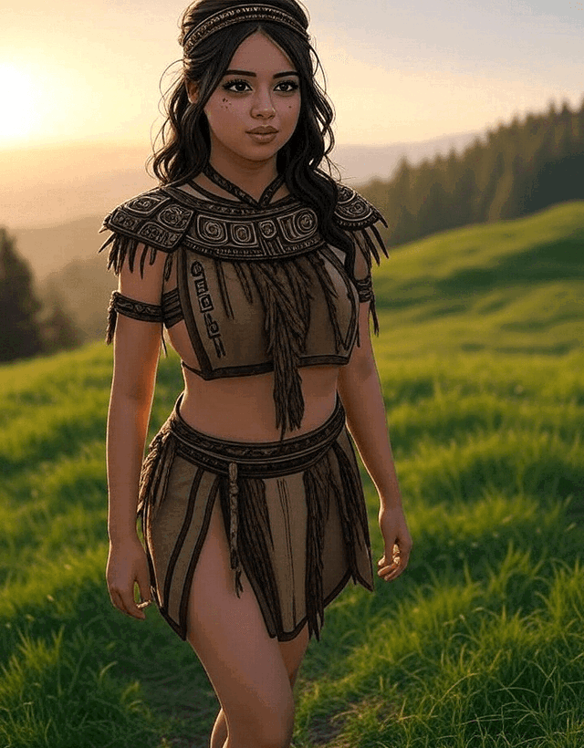 Comanche Chieftain's Daughter