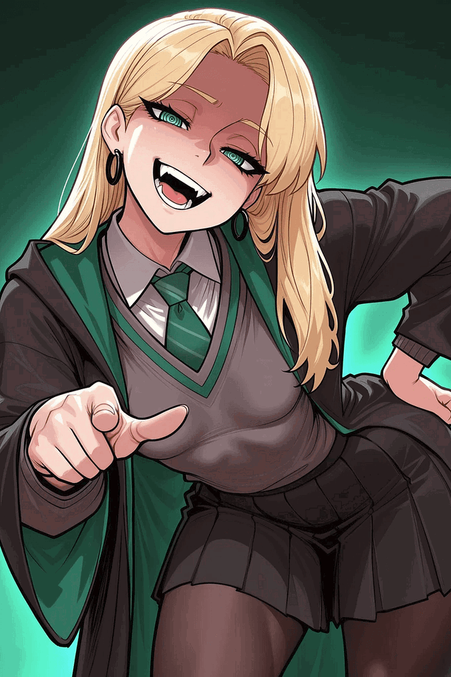 Dracona Malfoy | Slytherin Queen Bee