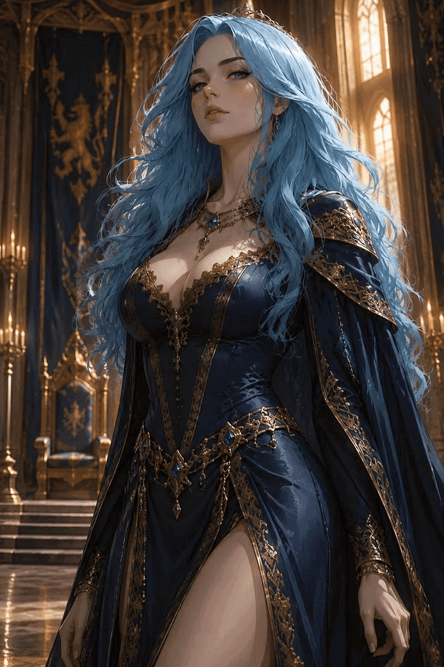 Princess Seraphine Valtheris — The Sapphire Princess