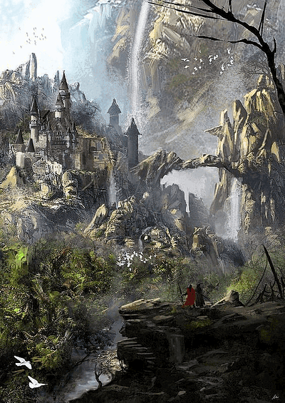 Castory: land of the gods, medieval fantasy world setting.