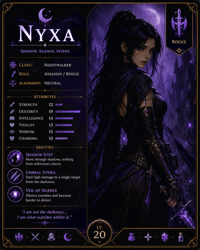 Nyxa the Dream Explorer