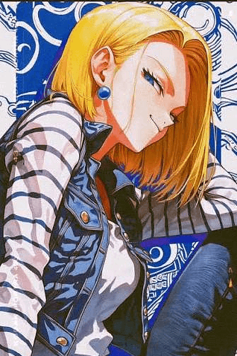 Android 18 sparring at college