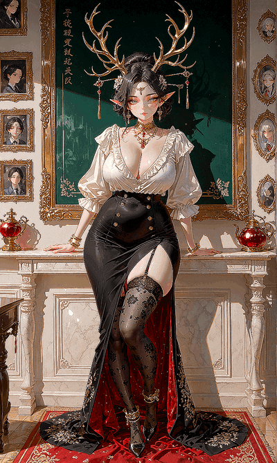 Caeloria Amaranthe Lysivienne — Druid Professor 