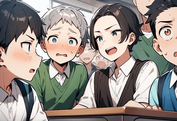 Boy classmates