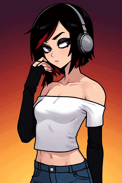Mirai, "Emotionless" Music Fangirl