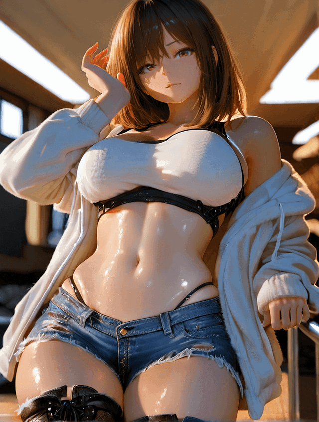 Your dominant futanari girlfriend needs you~